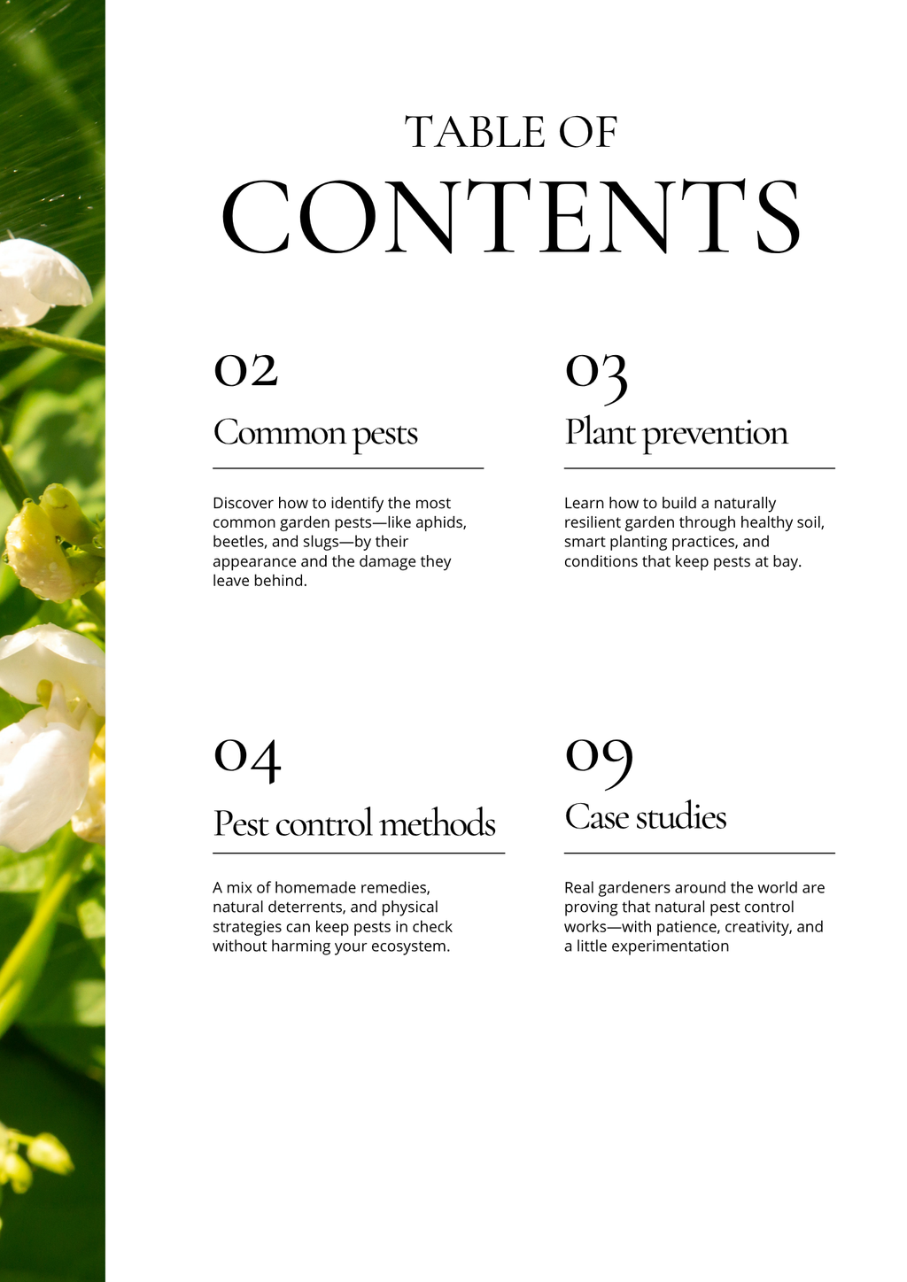 Natural Pest Control