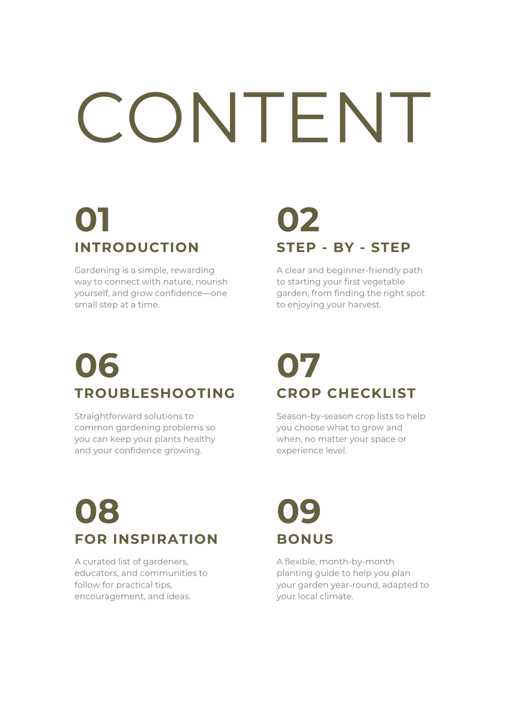 Your First Vegetable Garden