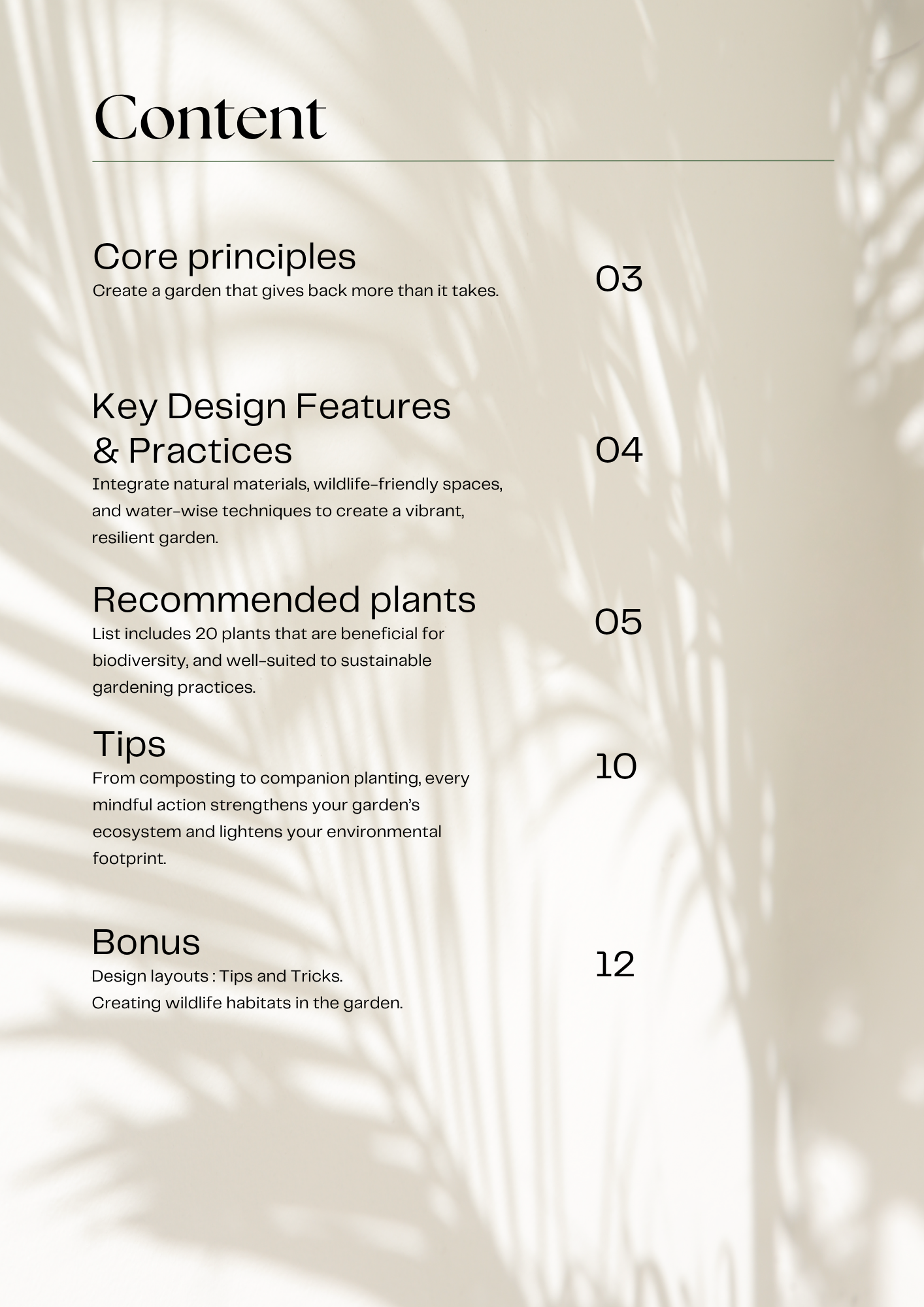 Sustainable Gardening