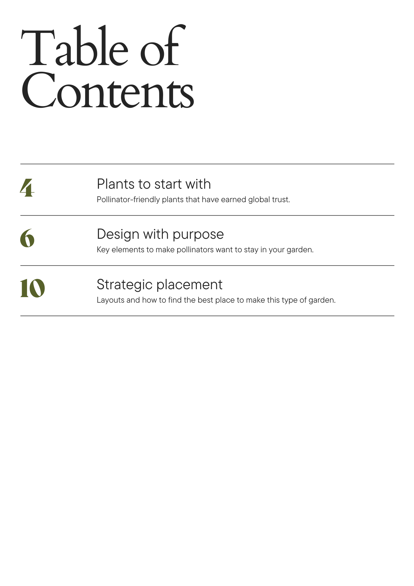 Pollinator-Friendly Garden