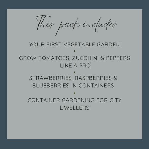 Edible garden starter pack