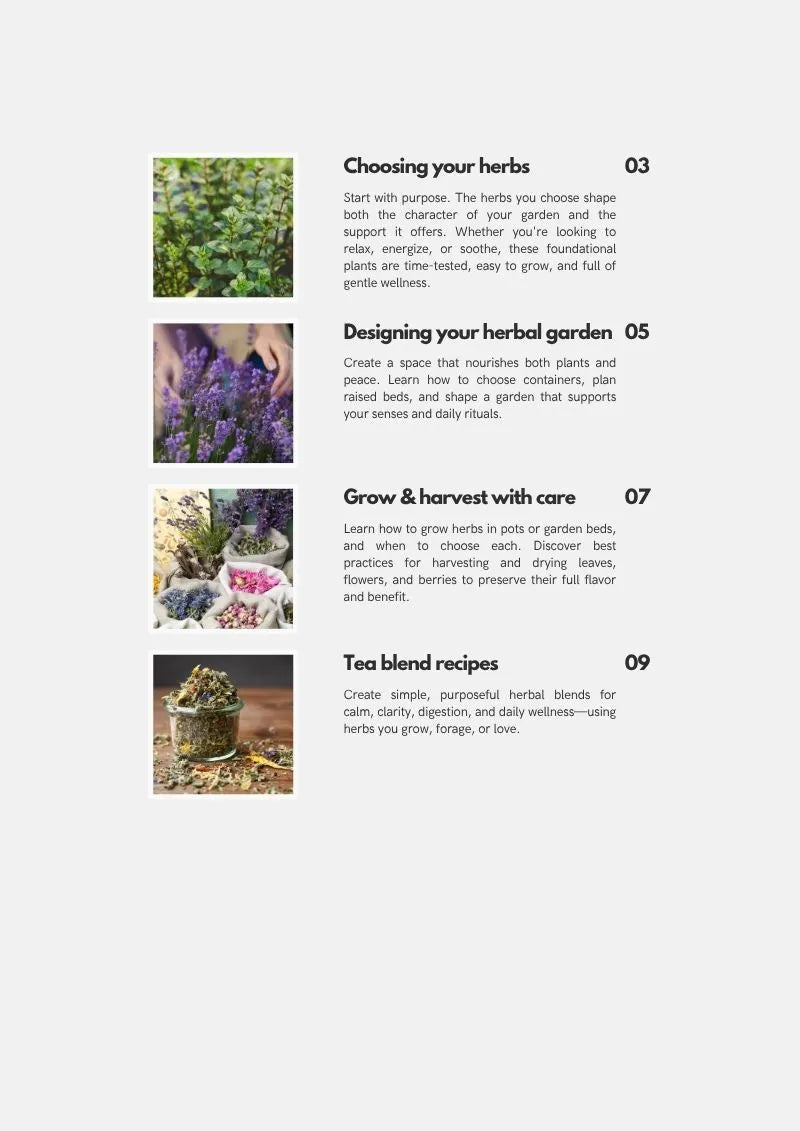 Herbal Wellness Garden: Grow & Use Your Own Teas