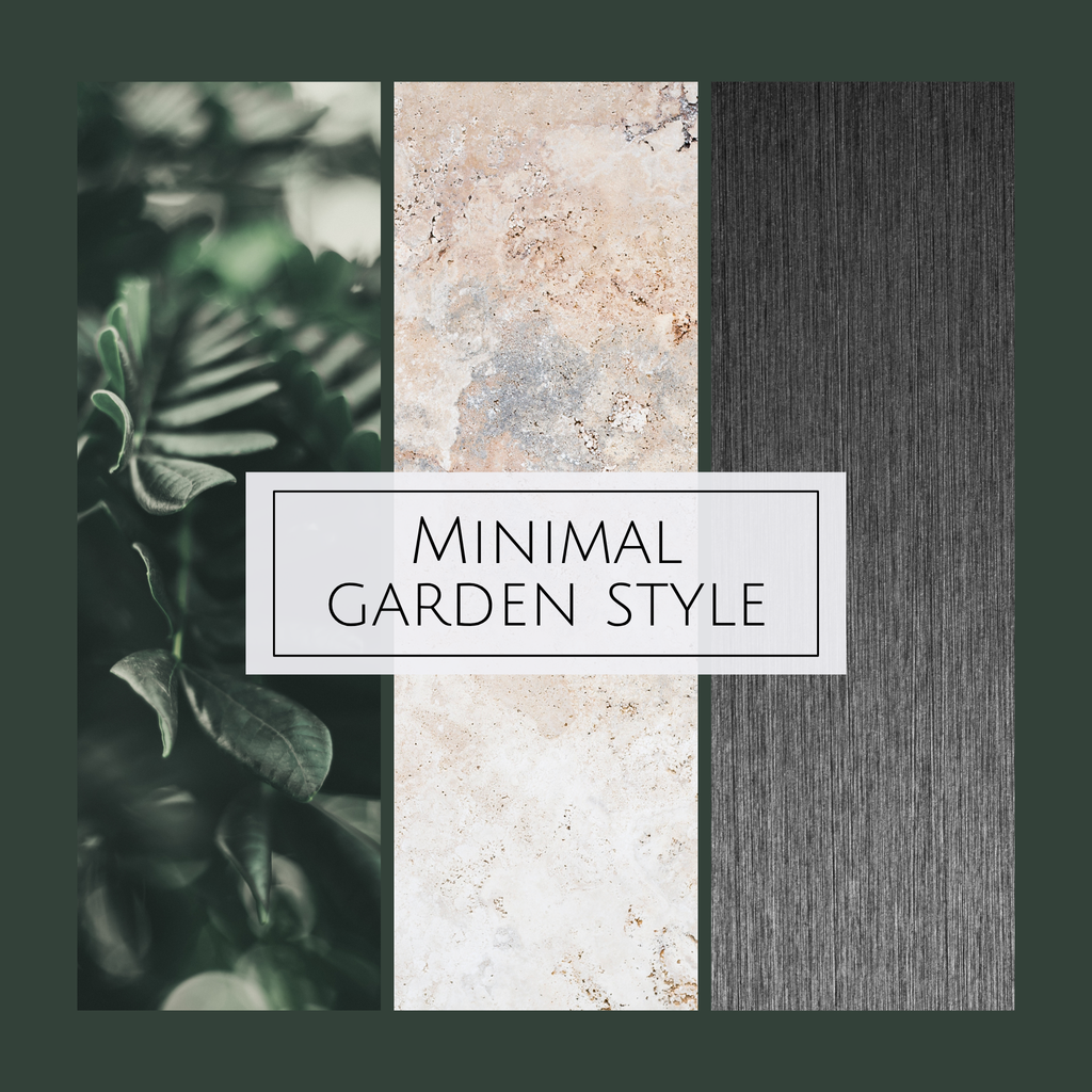 Minimal garden style
