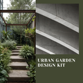 Urban garden design kit